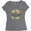 sailing with death Women's Triblend Scoop T-shirt