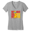 nobody owns pizza! Women's V-Neck T-Shirt
