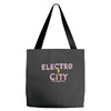electro city Tote Bags