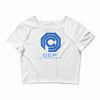 robocop   t shirt   ocp logo   cult movie Crop Top