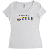 awesom o Women's Triblend Scoop T-shirt