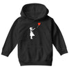 banksy style Youth Hoodie