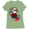 nightmare freddy krueger robert englund horror Ladies Fitted T-Shirt