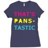 pansexual pride Ladies Fitted T-Shirt
