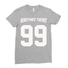 martinez twins Ladies Fitted T-Shirt