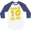 team 10  gold 3/4 Sleeve Shirt
