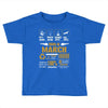 born march multitasking problem solving Toddler T-shirt