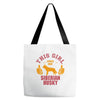 This Girl Loves Siberian Husky Tote Bags
