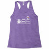 eat sleep archery Racerback Tank