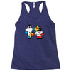 vector gamer boxing Racerback Tank