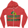 rock out with your guac out Zipper Hoodie