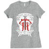 Fight The Dead Fear The Living Ladies Fitted T-Shirt