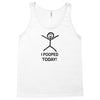 i pooped today Tank Top