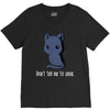don't tell me to smile V-Neck Tee
