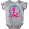 let's play the game eightees Baby Bodysuit