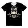 premium vintage 2000 classic perfectly aged limited edition All Over Women's T-shirt