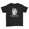 unicorns are born in february cute unicorn Youth Tee