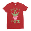 don't be a prick Ladies Fitted T-Shirt