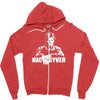 mac gyver,macgyver,film,fun,lustig,fan Zipper Hoodie