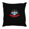 memorial day a time to honor Throw Pillow