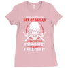 I Will Find Your Fishing Spot And I Will Fish It Ladies Fitted T-Shirt