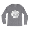 the world's greatest non biological dad Long Sleeve Shirts