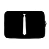 skinny white tie Laptop sleeve