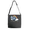 real unicorns have curves Adjustable Strap Totes