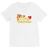 pizza is my valentine 2 V-Neck Tee