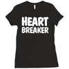heart breaker humor Ladies Fitted T-Shirt