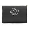 pig funny Accessory Pouches