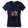 Canada 150th Anniversary Women's V-Neck T-Shirt