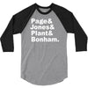 page jones plant bonham 3/4 Sleeve Shirt