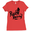 rad racing Ladies Fitted T-Shirt