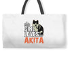 This Girl Loves Her Akita Weekender Totes