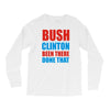 bush clinton large Long Sleeve Shirts