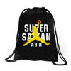 Super Saiyan Air Drawstring Bags