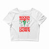 rockin around Crop Top