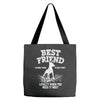 Best Friend Doberman Tote Bags