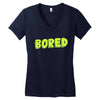 bored Women's V-Neck T-Shirt
