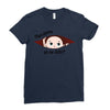 July Peeking Out Baby Boy in Spanish Ladies Fitted T-Shirt