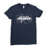 i'am cool engineer trust me Ladies Fitted T-Shirt