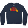 pizza and cats Crewneck Sweatshirt