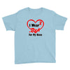 niece i wear a red heart ribbon Youth Tee