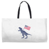 Patriotic T-Rex Weekender Totes