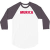 #murica 3/4 Sleeve Shirt