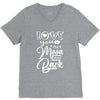 Love You To The Moon And Back V-Neck Tee