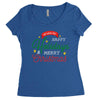 we wish you happy holidays &amp; merry christmas Women's Triblend Scoop T-shirt