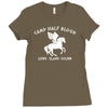 camp half blood long island sound Ladies Fitted T-Shirt