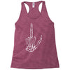 skeleton hand Racerback Tank